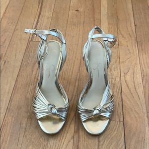 Jessica Simpson strappy heel